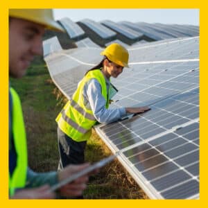 Visual inspection for cracks, hotspots, or discoloration